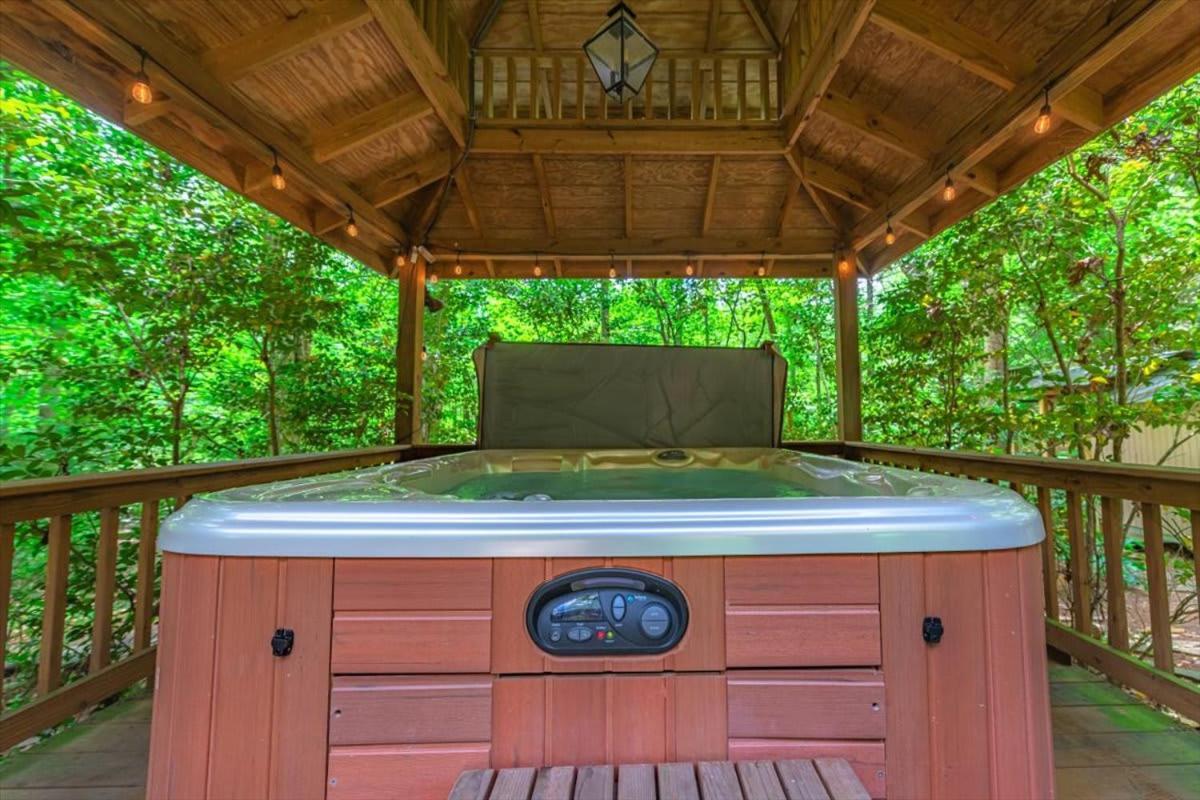 Villa Waterfront Mountain Cabin With Hot Tub Blue Ridge Exterior foto
