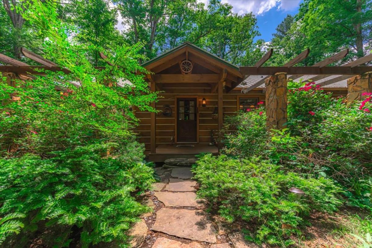 Villa Waterfront Mountain Cabin With Hot Tub Blue Ridge Exterior foto