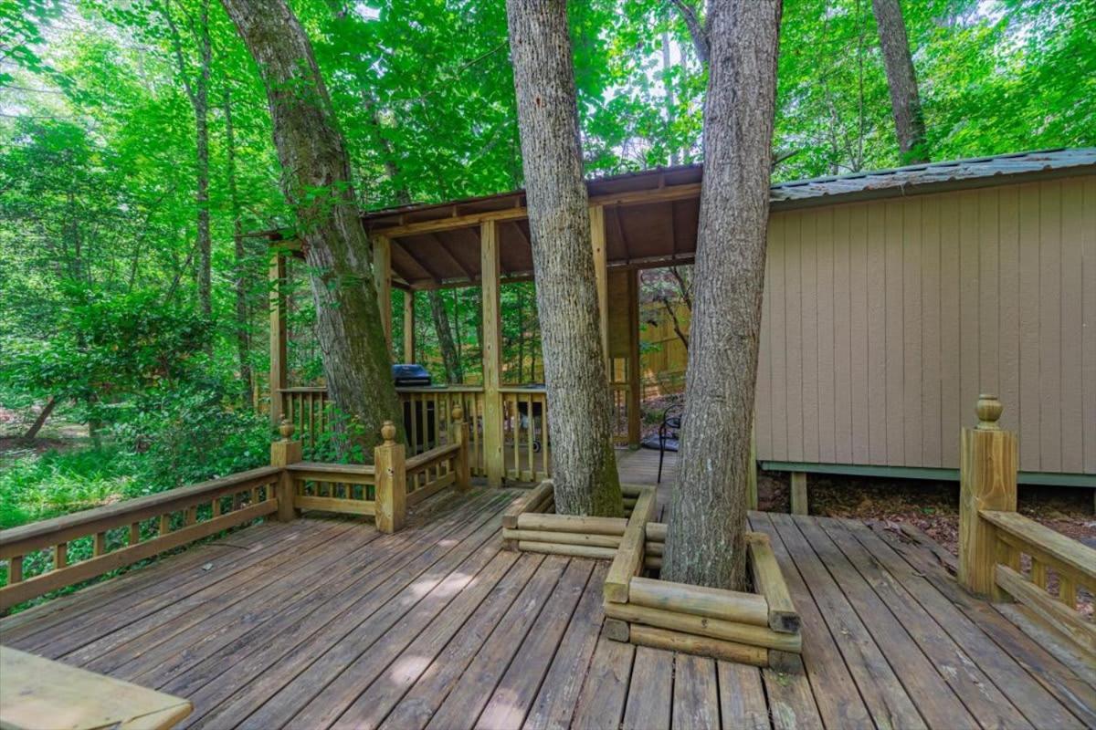 Villa Waterfront Mountain Cabin With Hot Tub Blue Ridge Exterior foto